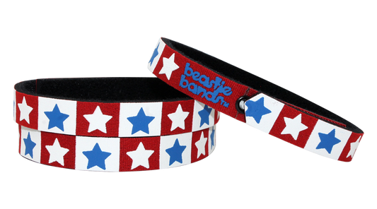 Beastie Bands - Red, White and Blue Stars