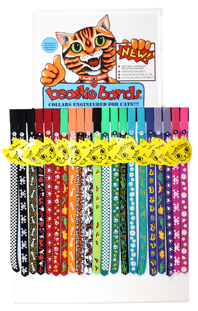 Beastie Bands 24 Collar Starter Pack w/ Board